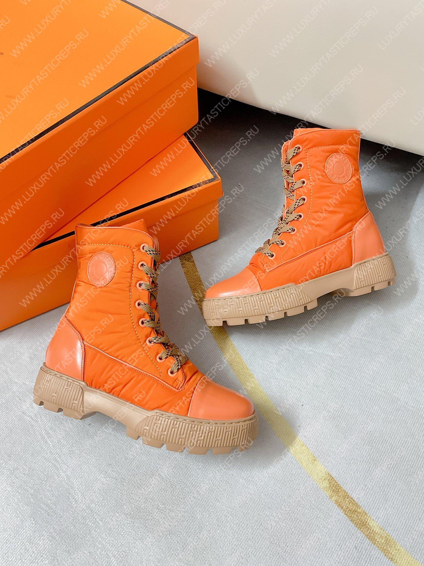 H**mes fresh ankle boot orange h222052z