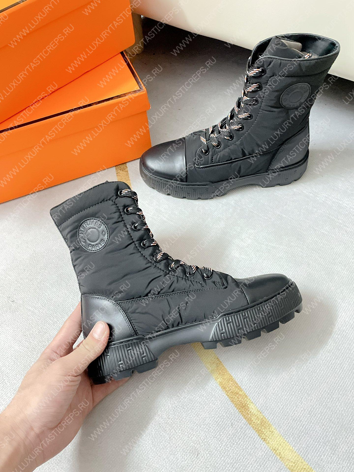 H**mes fresh ankle boot black h222052z