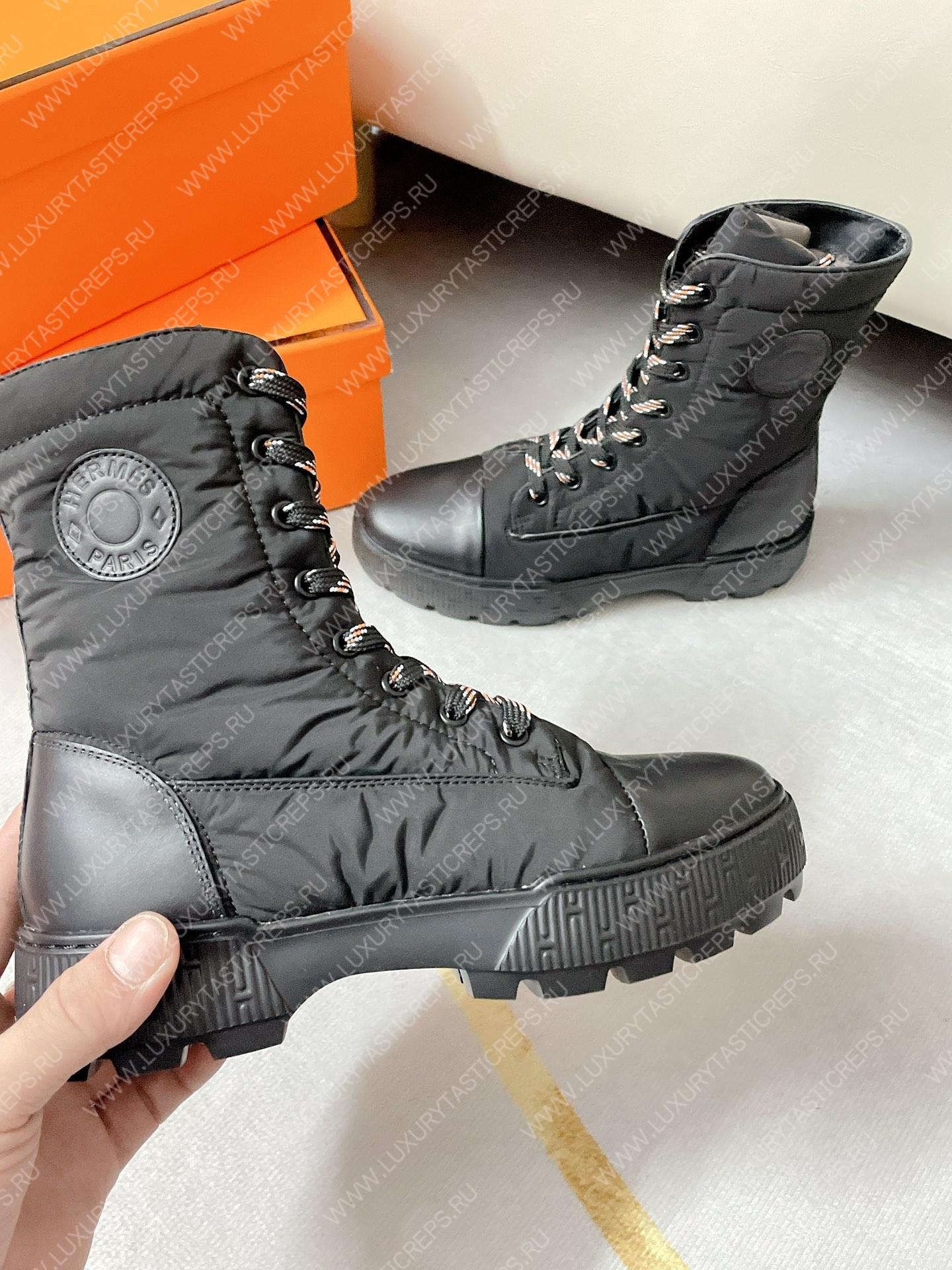 H**mes fresh ankle boot black h222052z