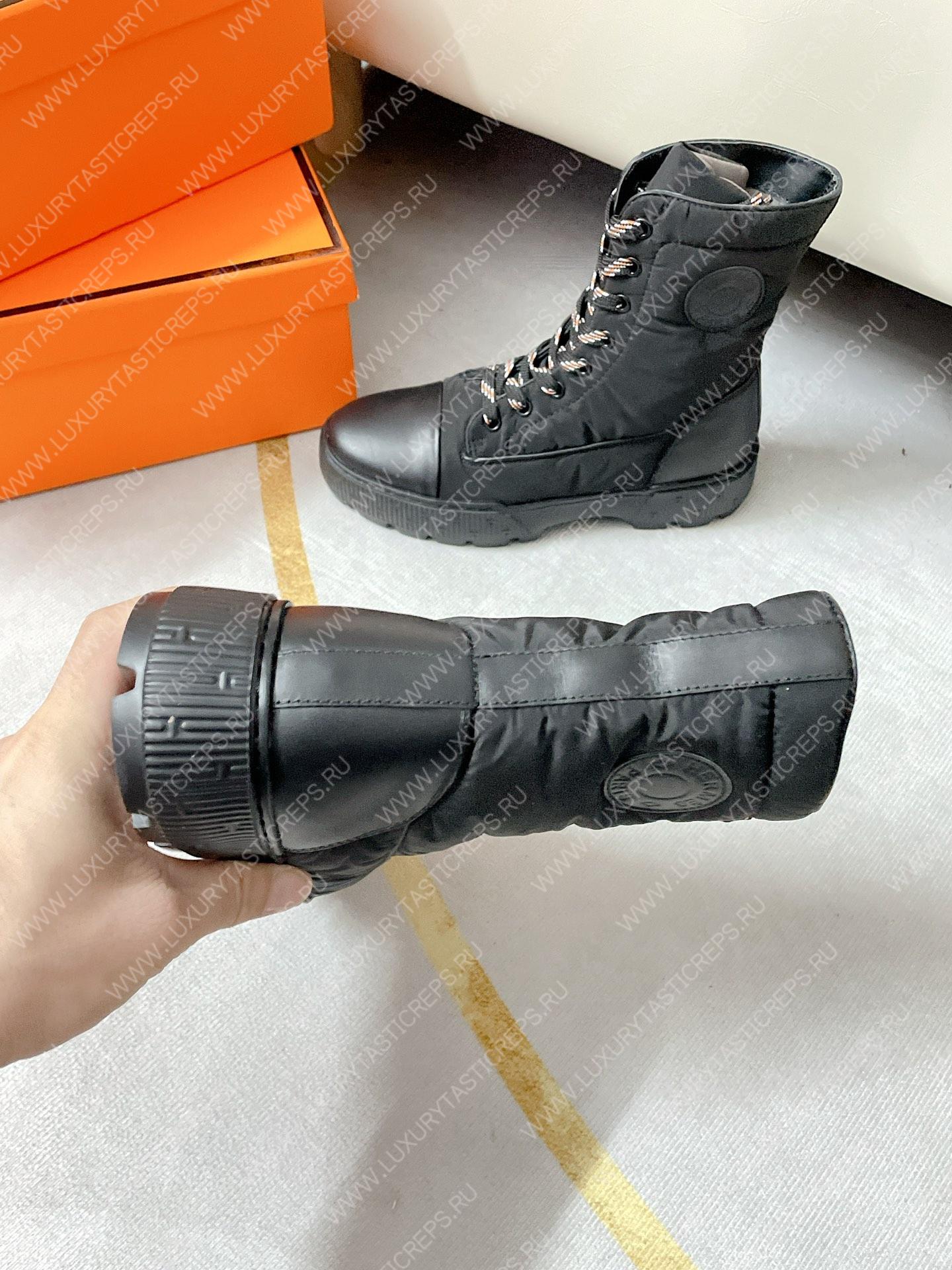 H**mes fresh ankle boot black h222052z