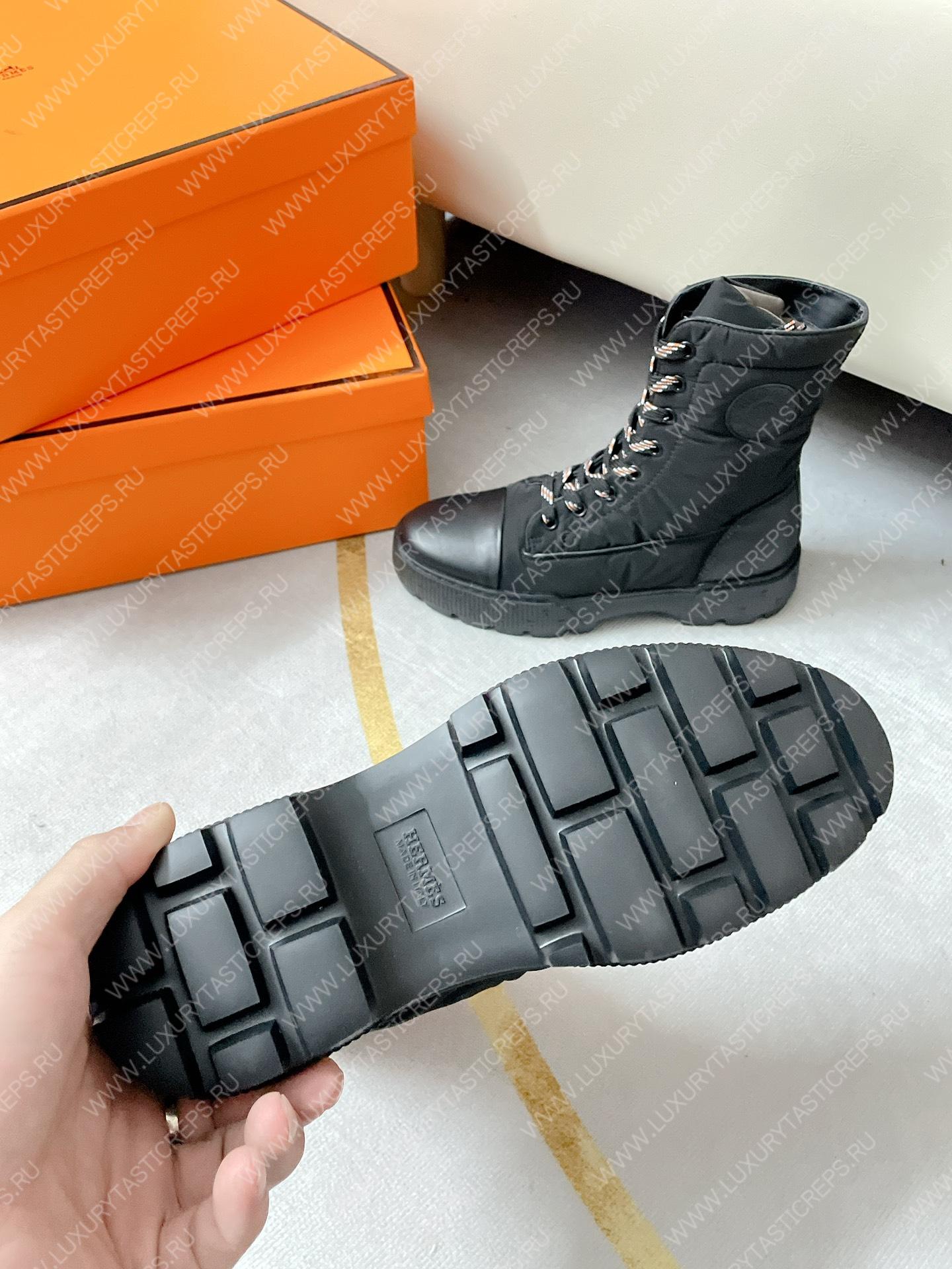 H**mes fresh ankle boot black h222052z