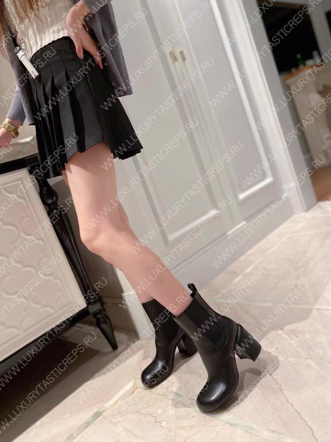 JIL SANDER ANKLE BOOTS BLACK J15WU0022