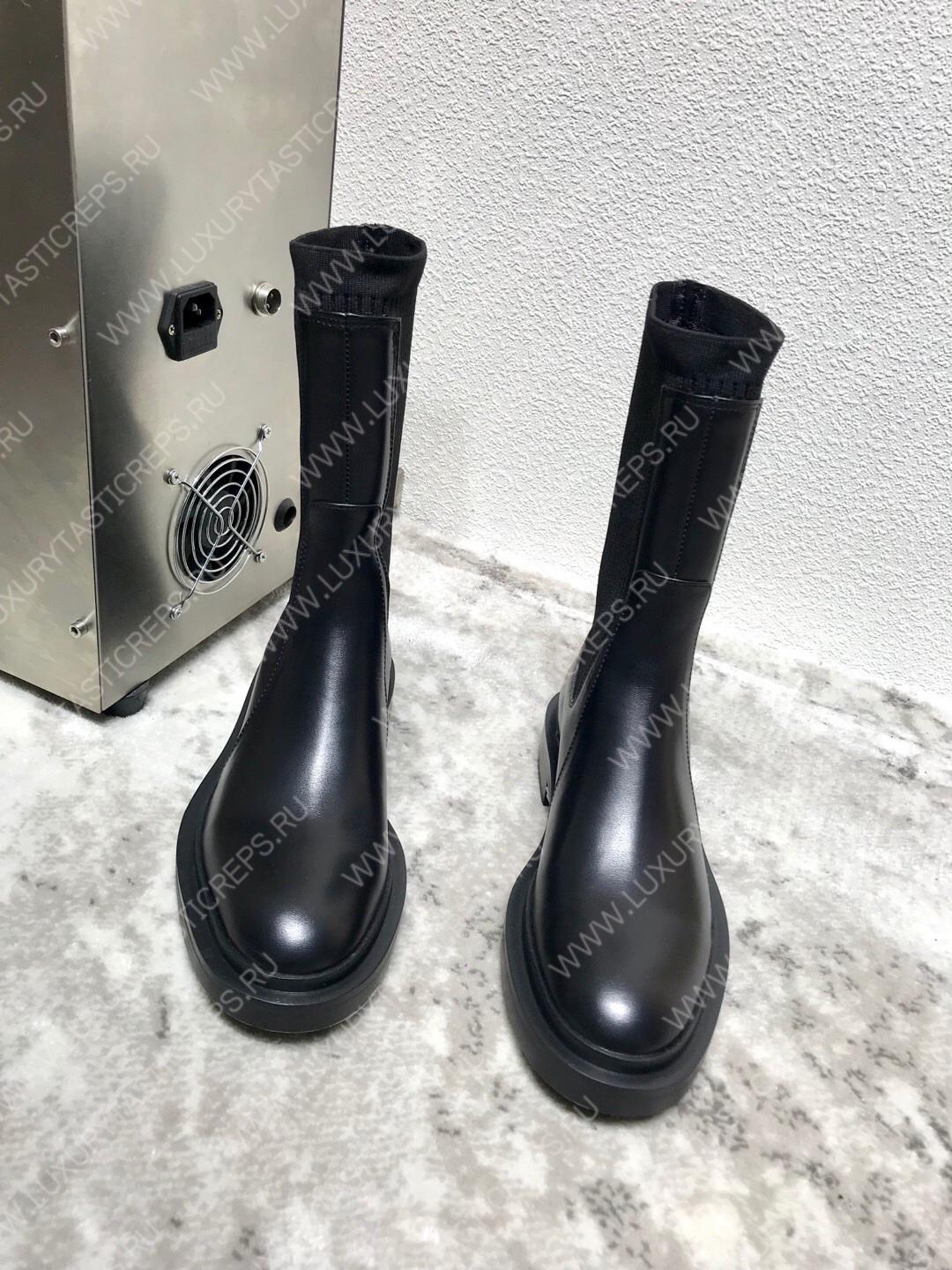 JIL SANDER CHELSEA BOOTS BLACK J16WU0001