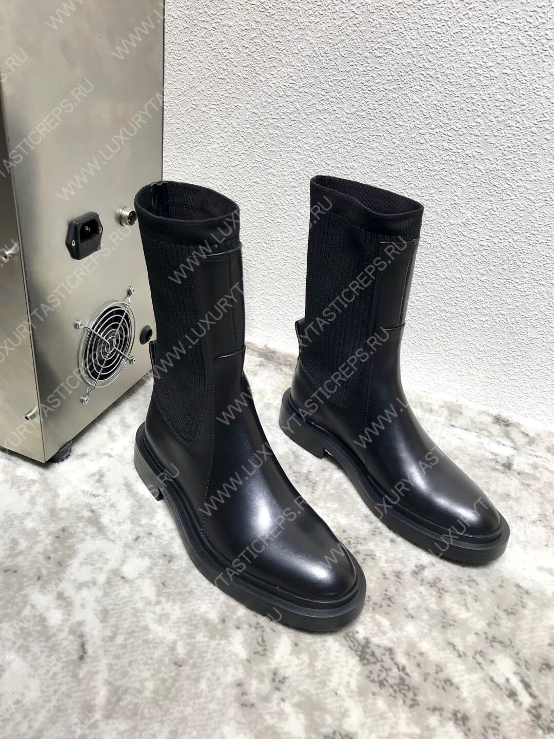 JIL SANDER CHELSEA BOOTS BLACK J16WU0001