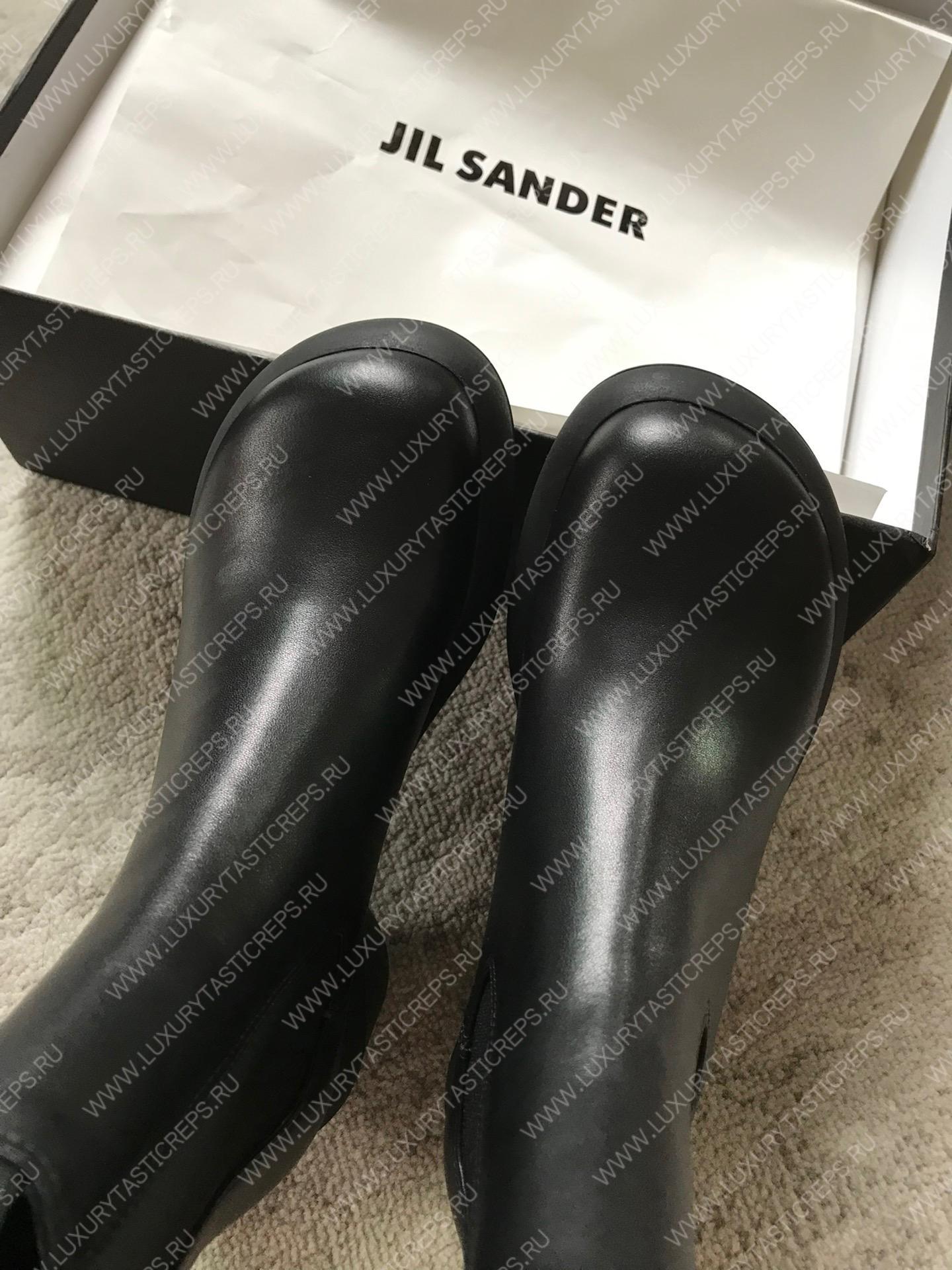 JIL SANDER ANKLE BOOTS BLACK J15WU0022