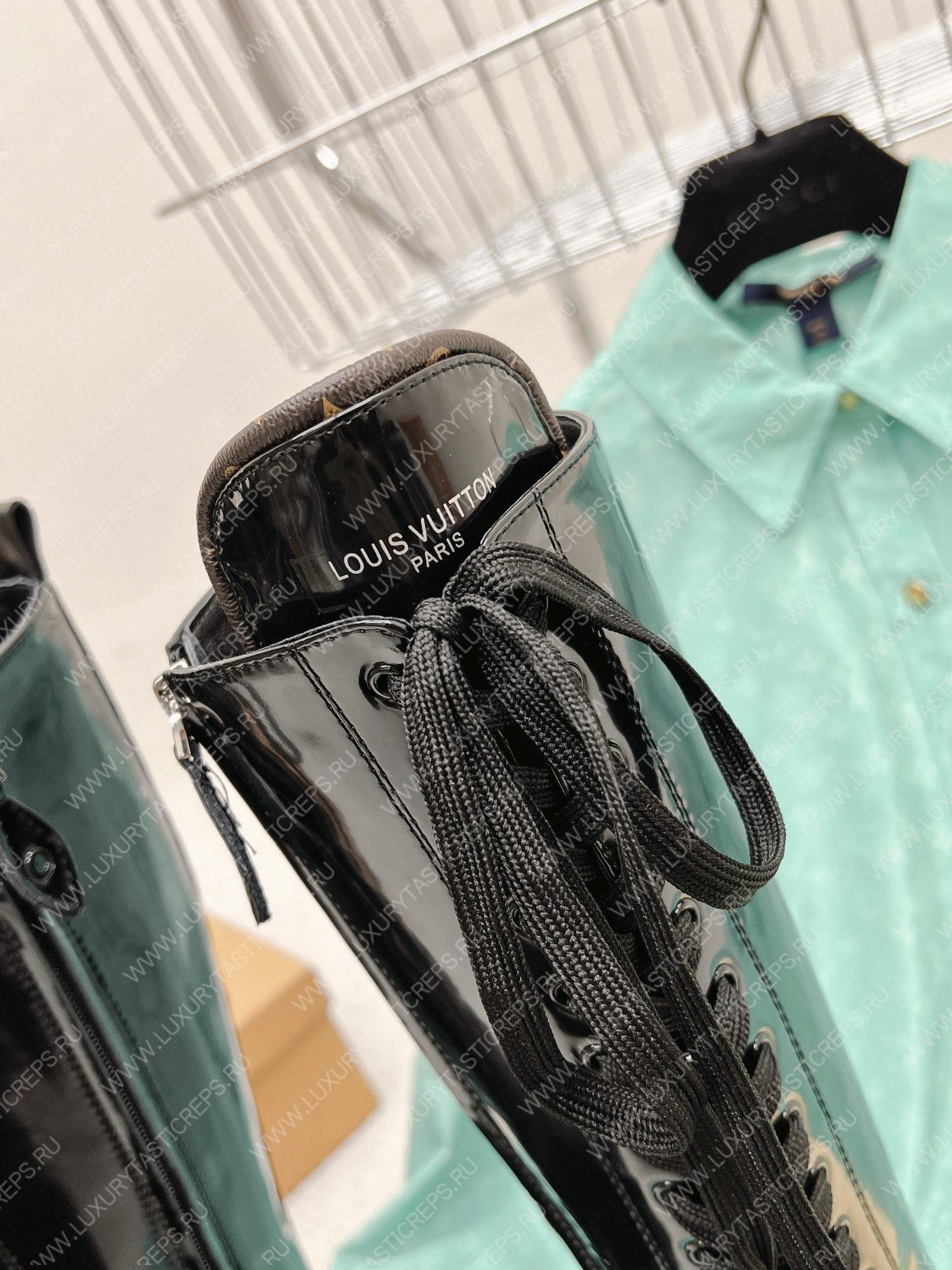 l**is V*t*n high lace-up boots black 1aac6t