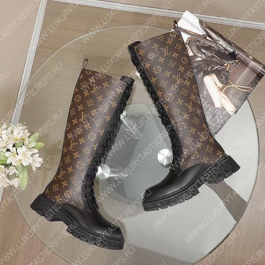 l**is V*t*n territory flat high ranger black & brown 1aae4b