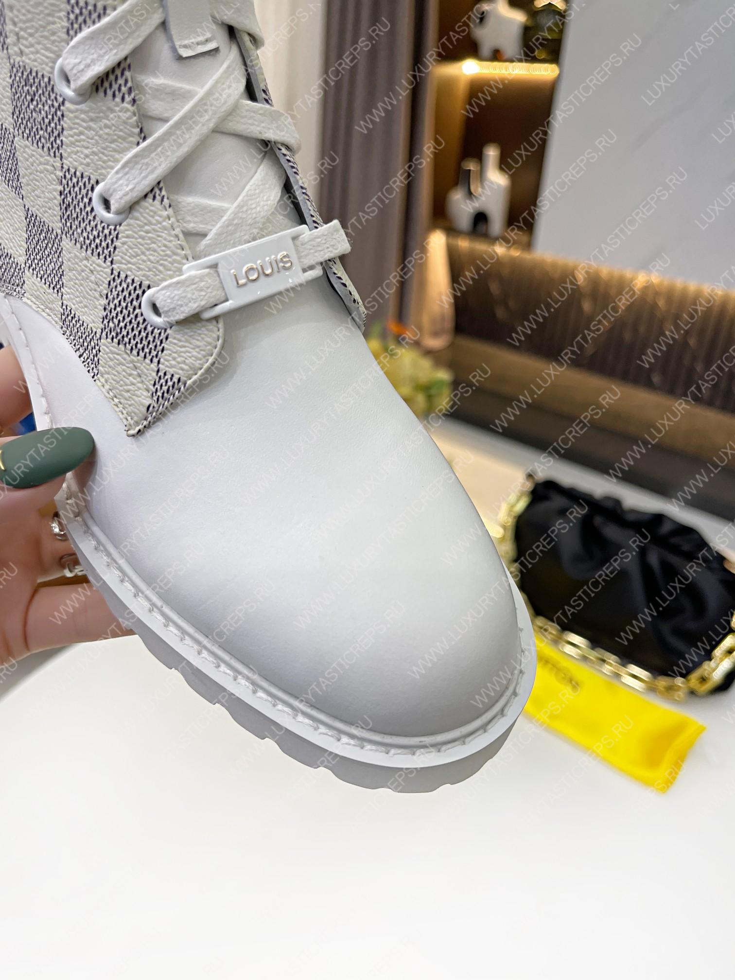 l**is V*t*n ranger ankle boots white 1a9fdj