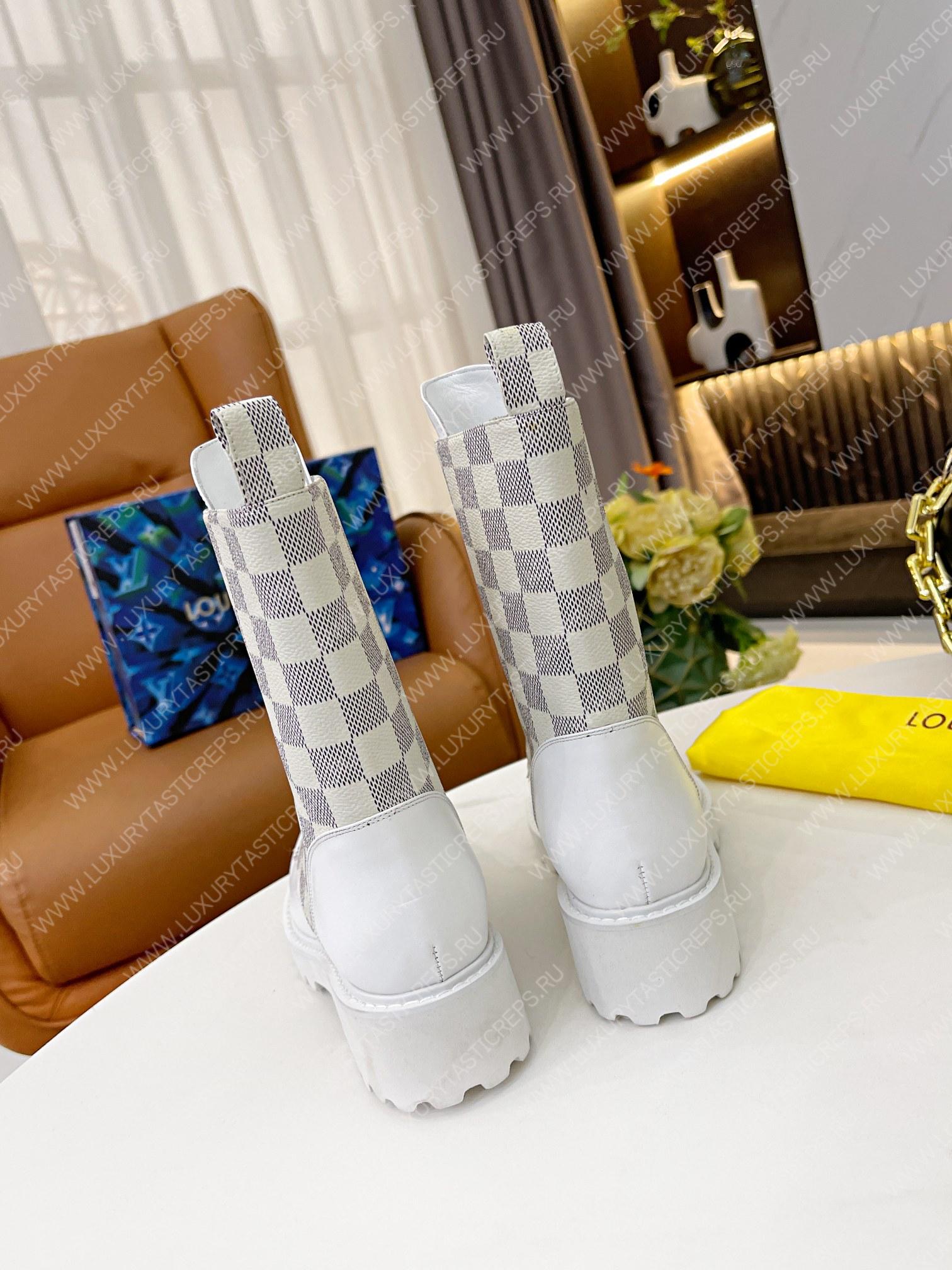 l**is V*t*n ranger ankle boots white 1a9fdj