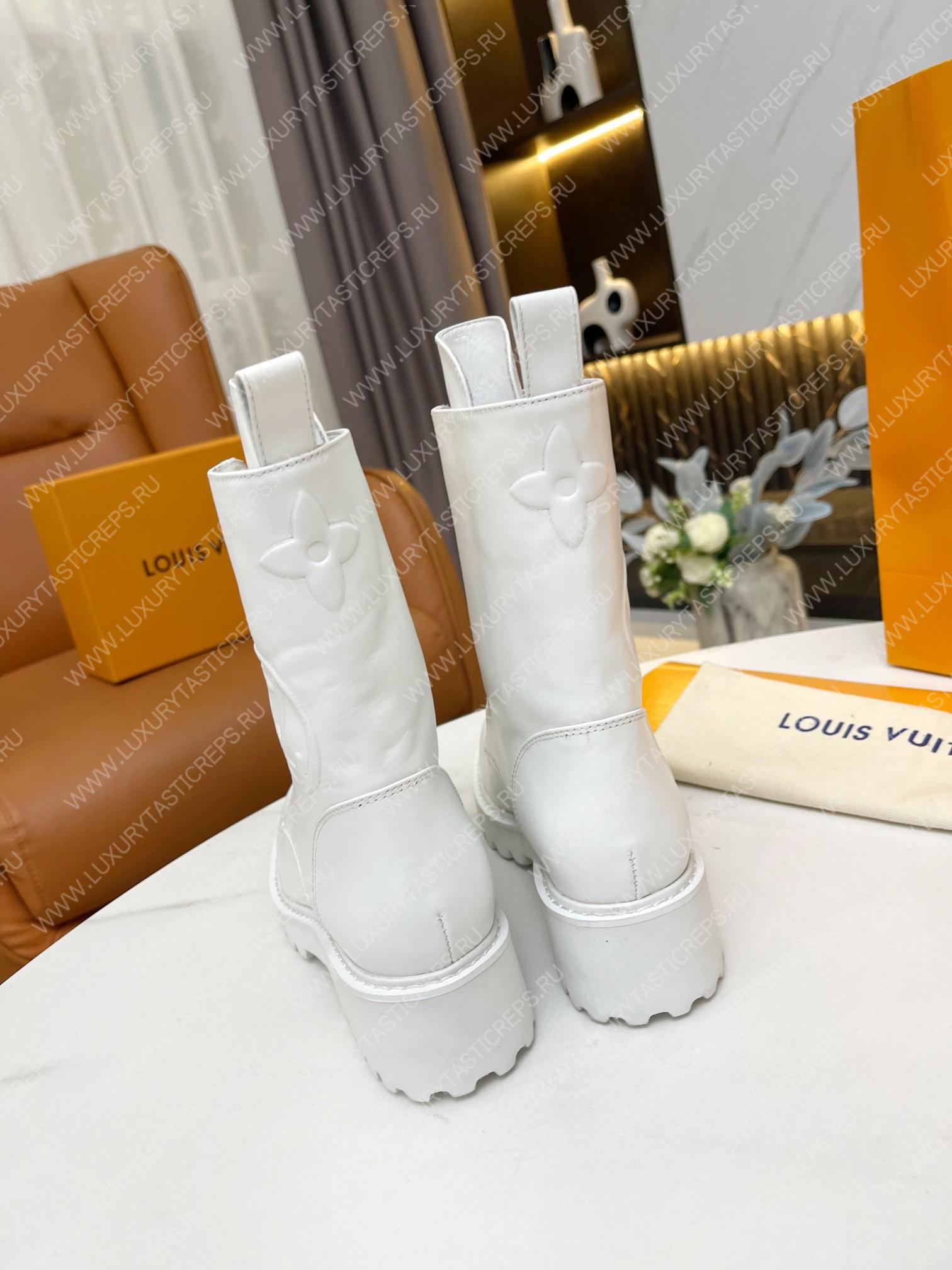 l**is V*t*n ranger ankle boots white 1a9fdj