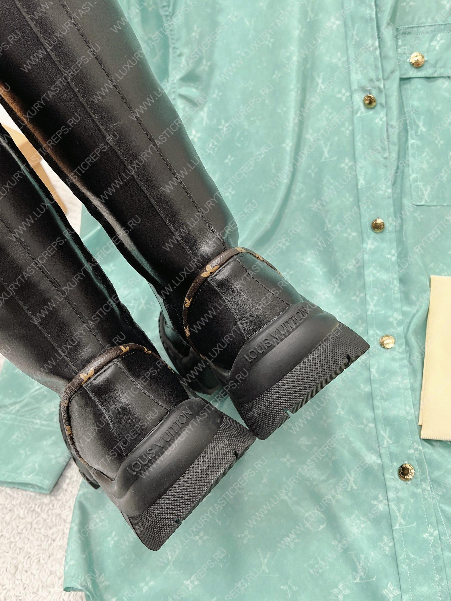 l**is V*t*n high lace-up boots black 1aac6t