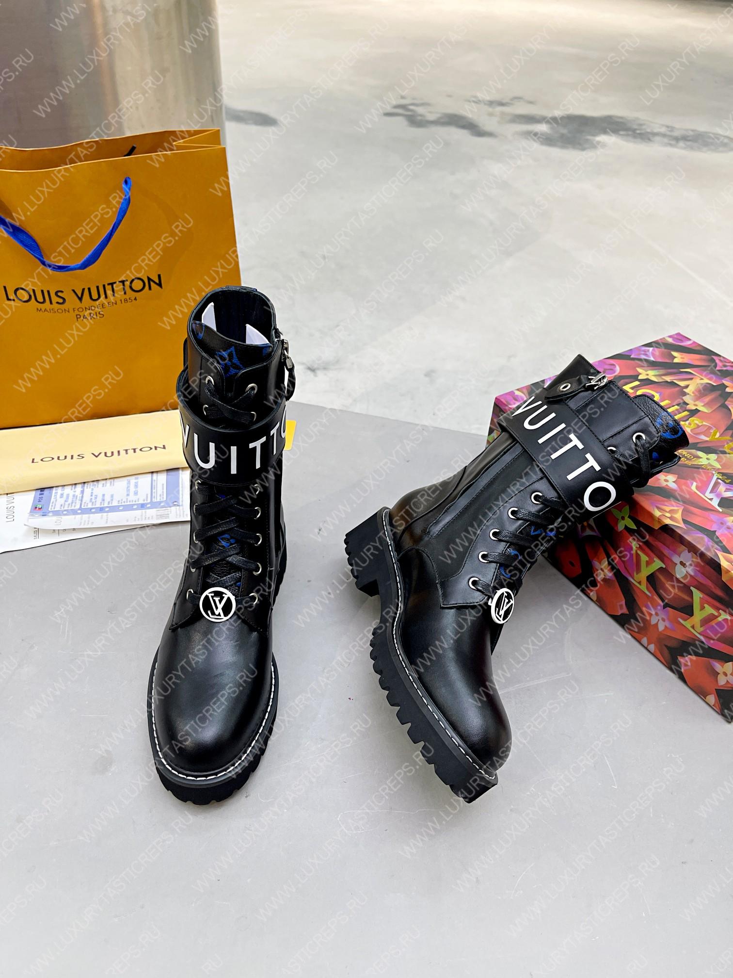 l**is V*t*n territory flat ranger boots black 1a9hae