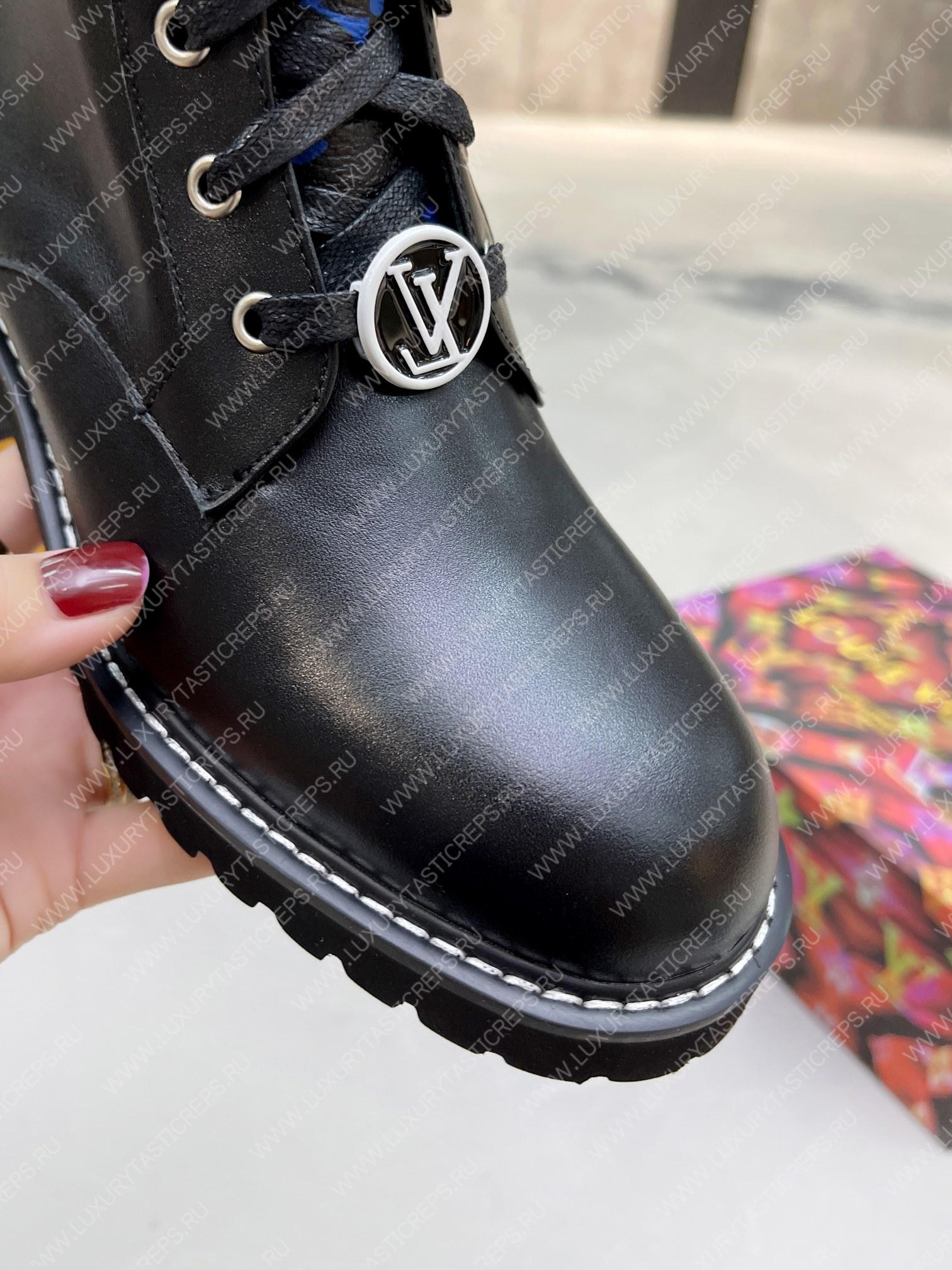 l**is V*t*n territory flat ranger boots black 1a9hae