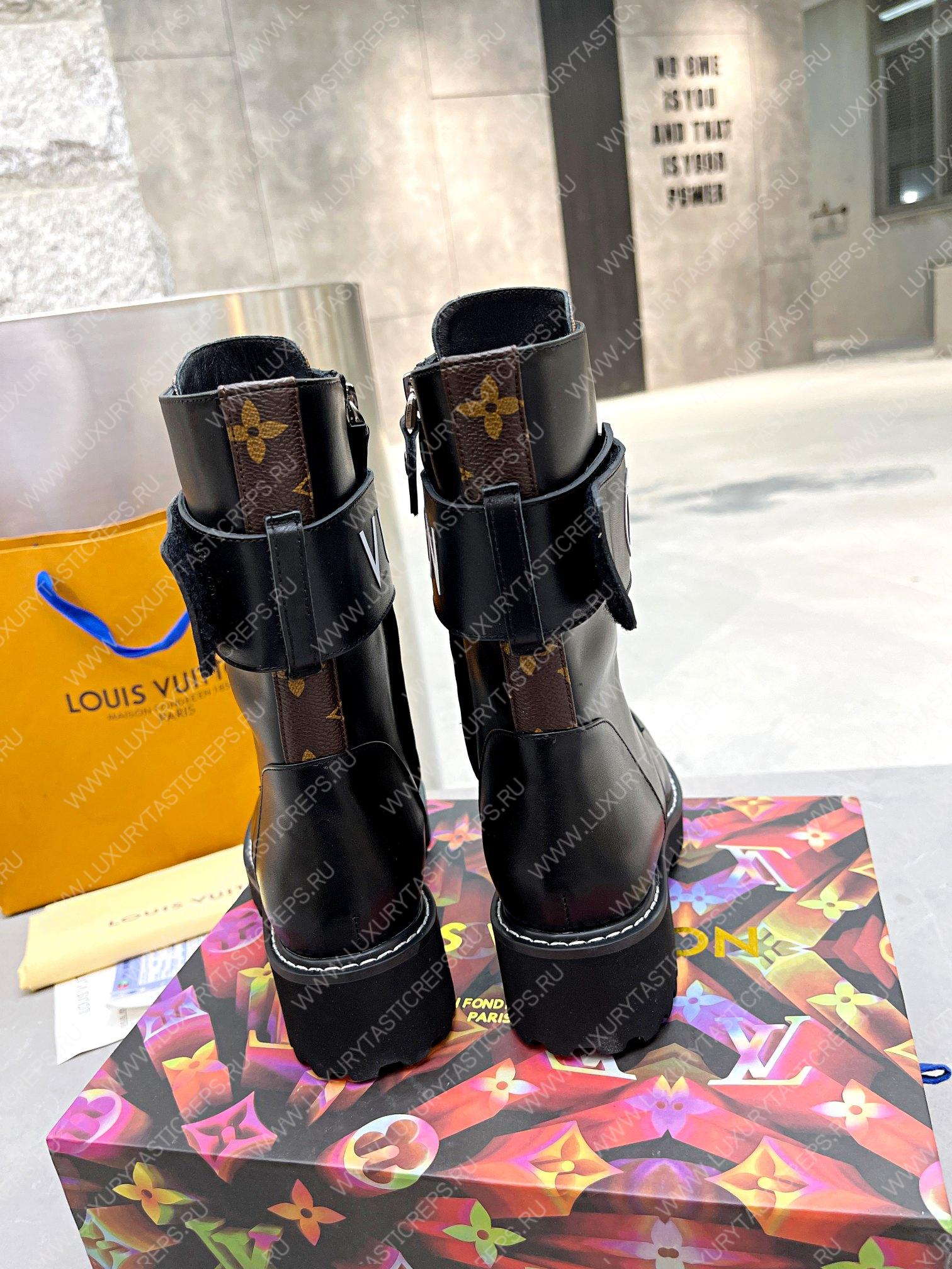 l**is V*t*n territory flat ranger boots black 1a9hae