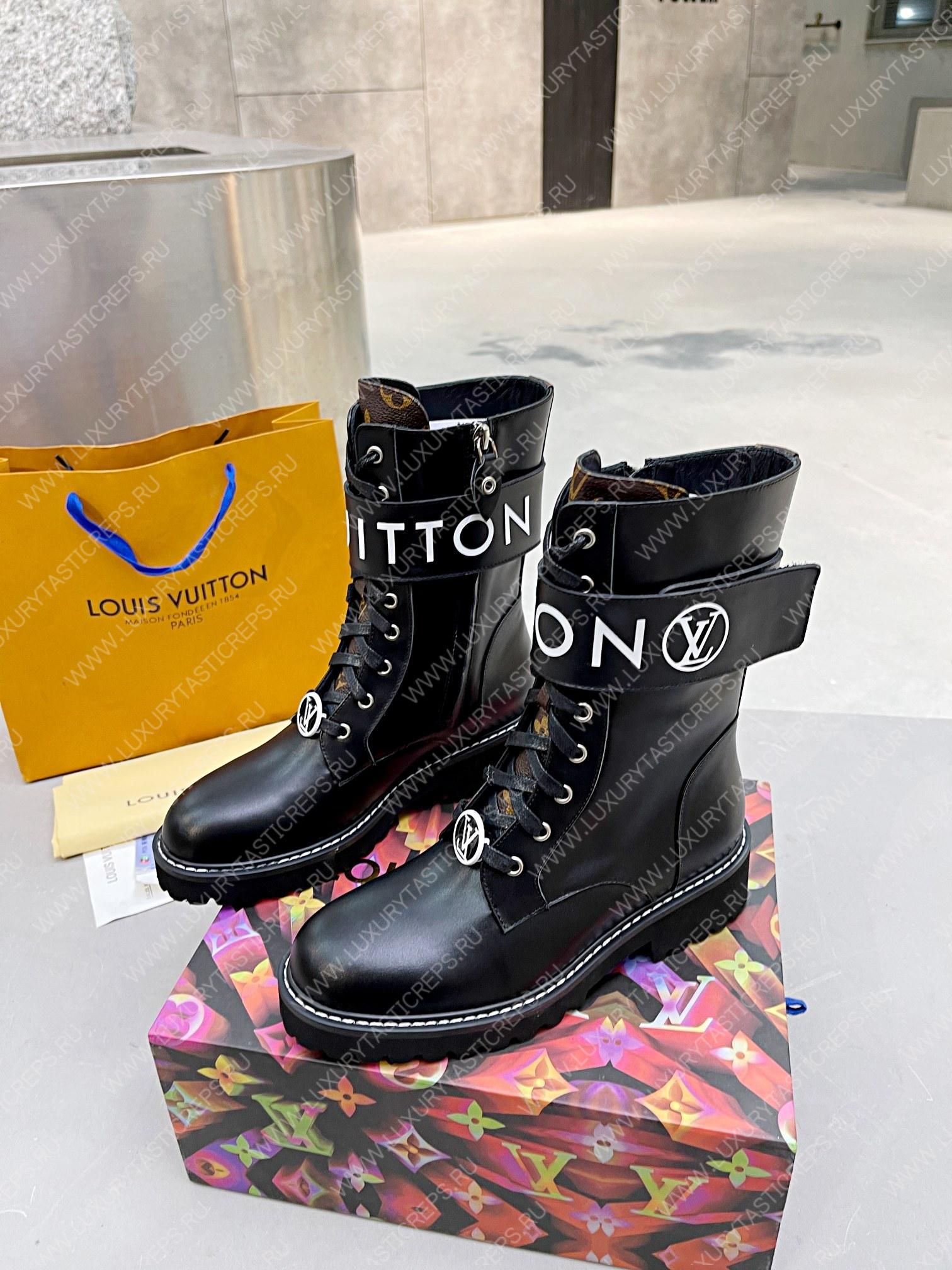 l**is V*t*n territory flat ranger boots black 1a9hae