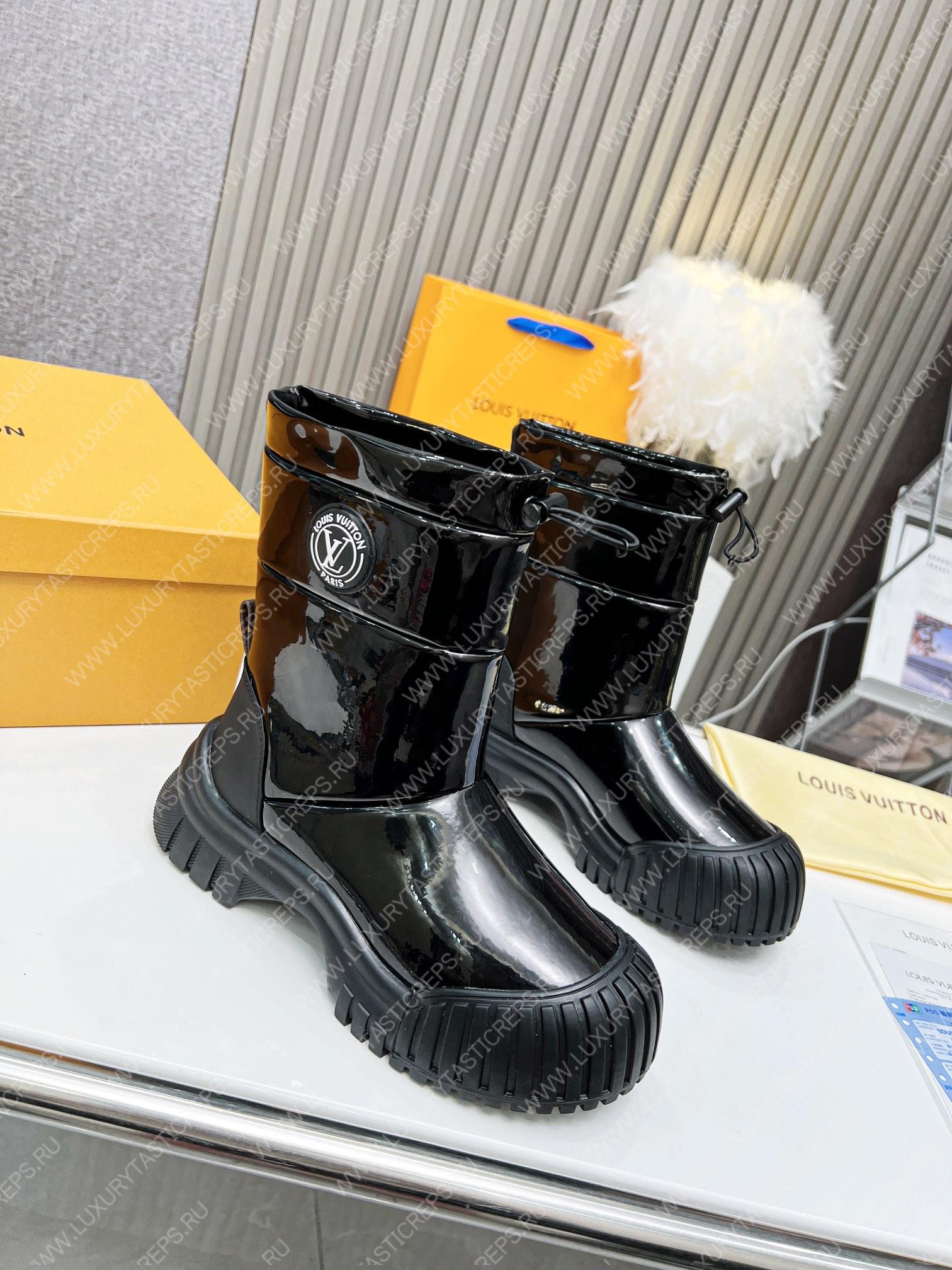 l**is V*t*n ruby flat hallf boots black 1aalzo