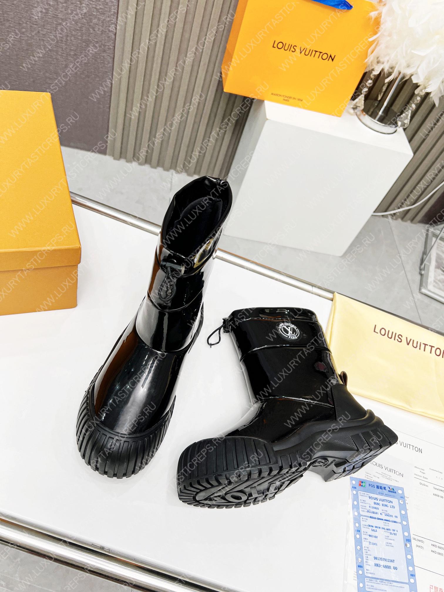 l**is V*t*n ruby flat hallf boots black 1aalzo