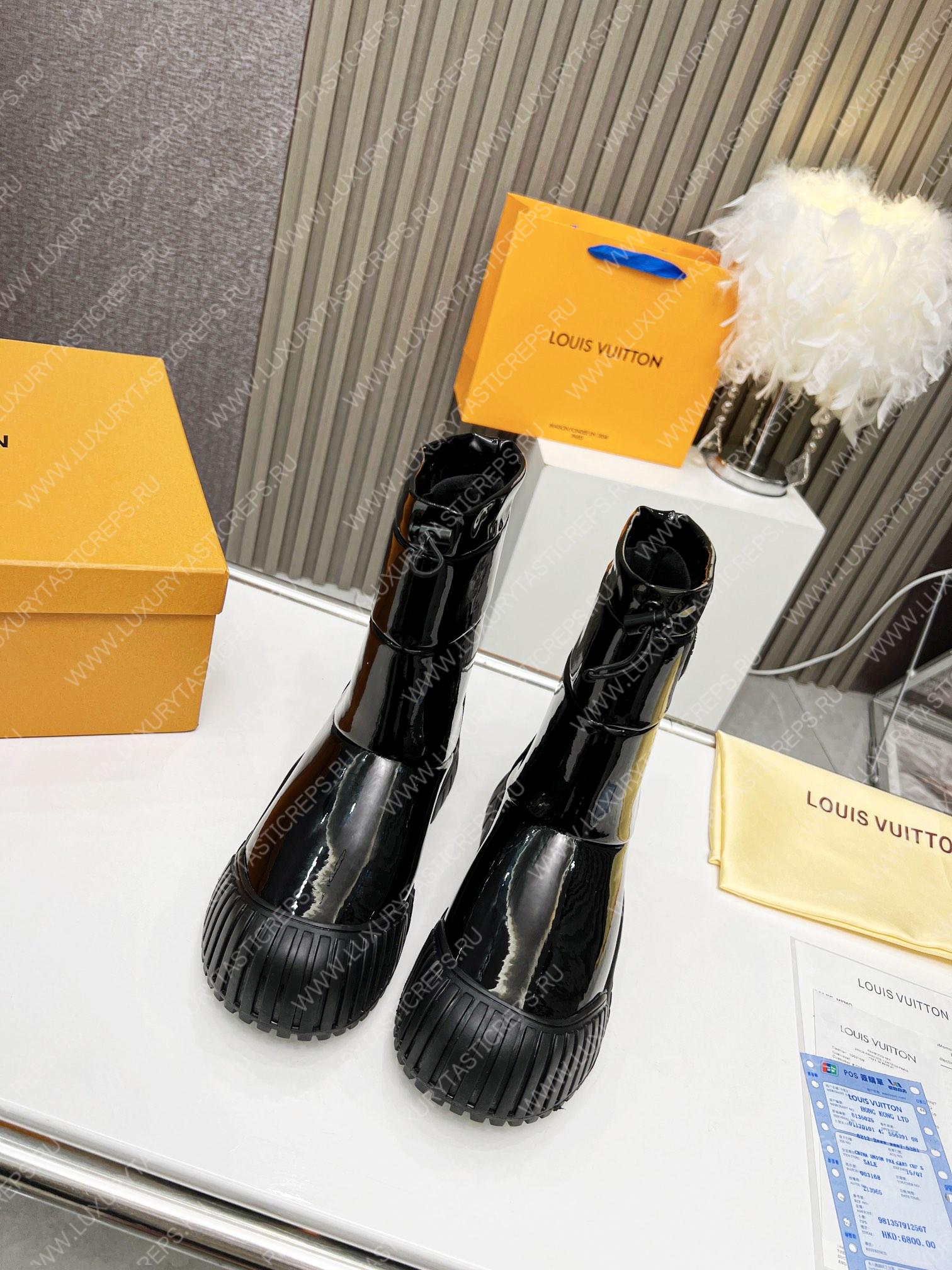 l**is V*t*n ruby flat hallf boots black 1aalzo