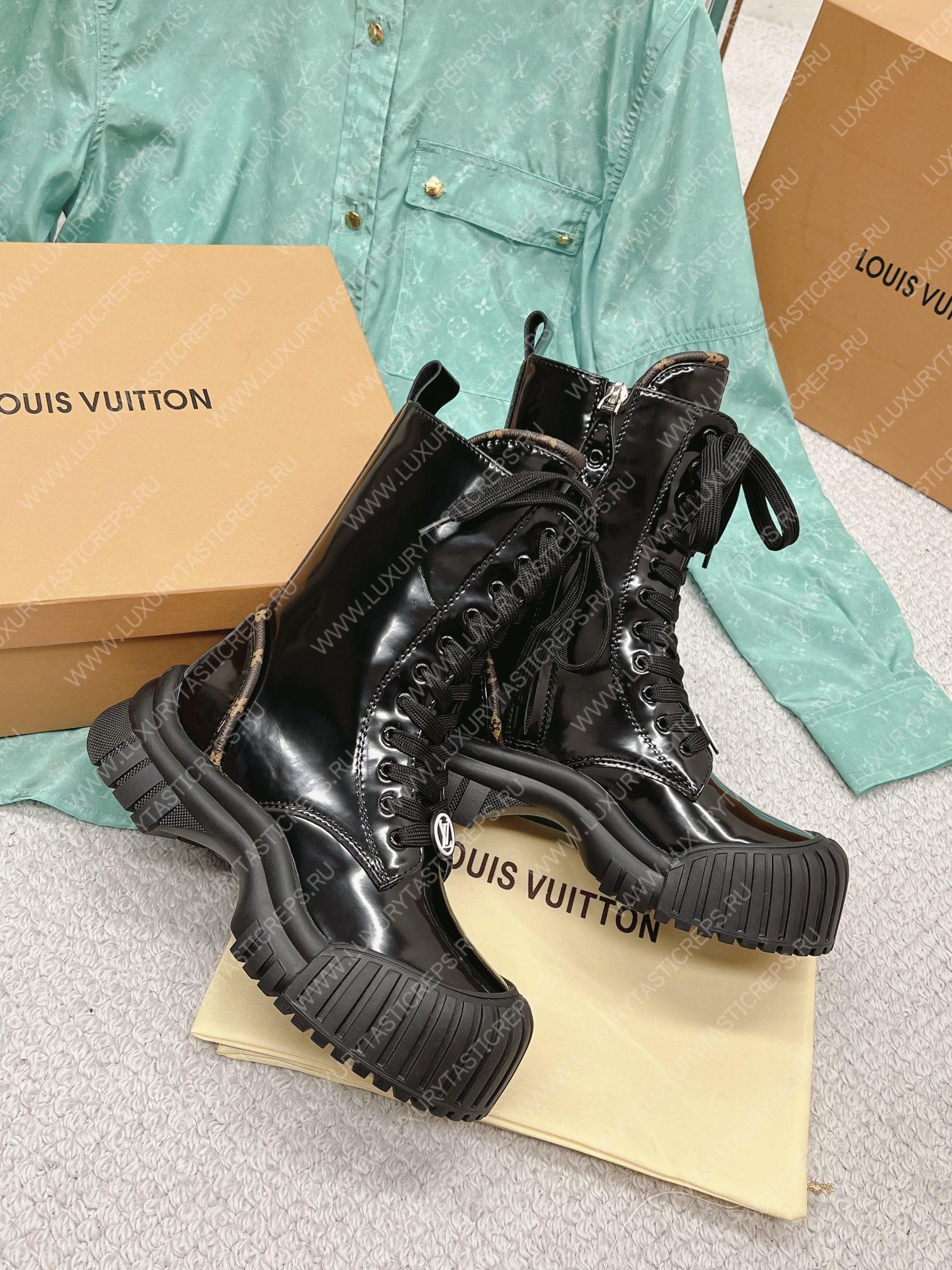 l**is V*t*n lace-up boots black 1aabc8