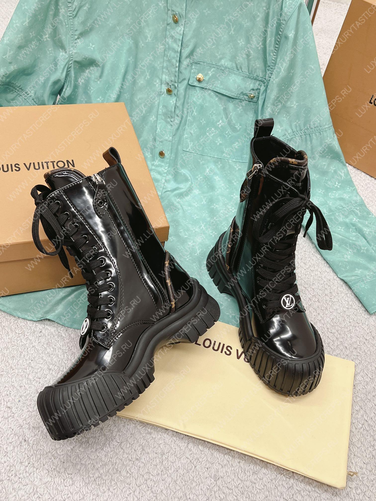 l**is V*t*n lace-up boots black 1aabc8