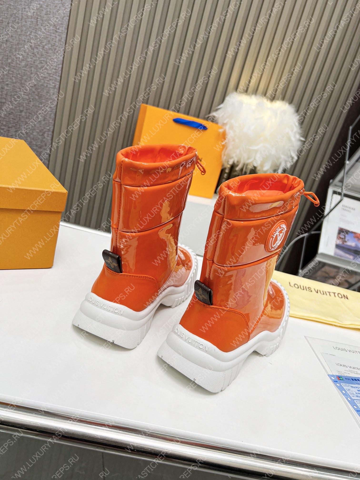 l**is V*t*n ruby flat hallf boots orange 1aalzo