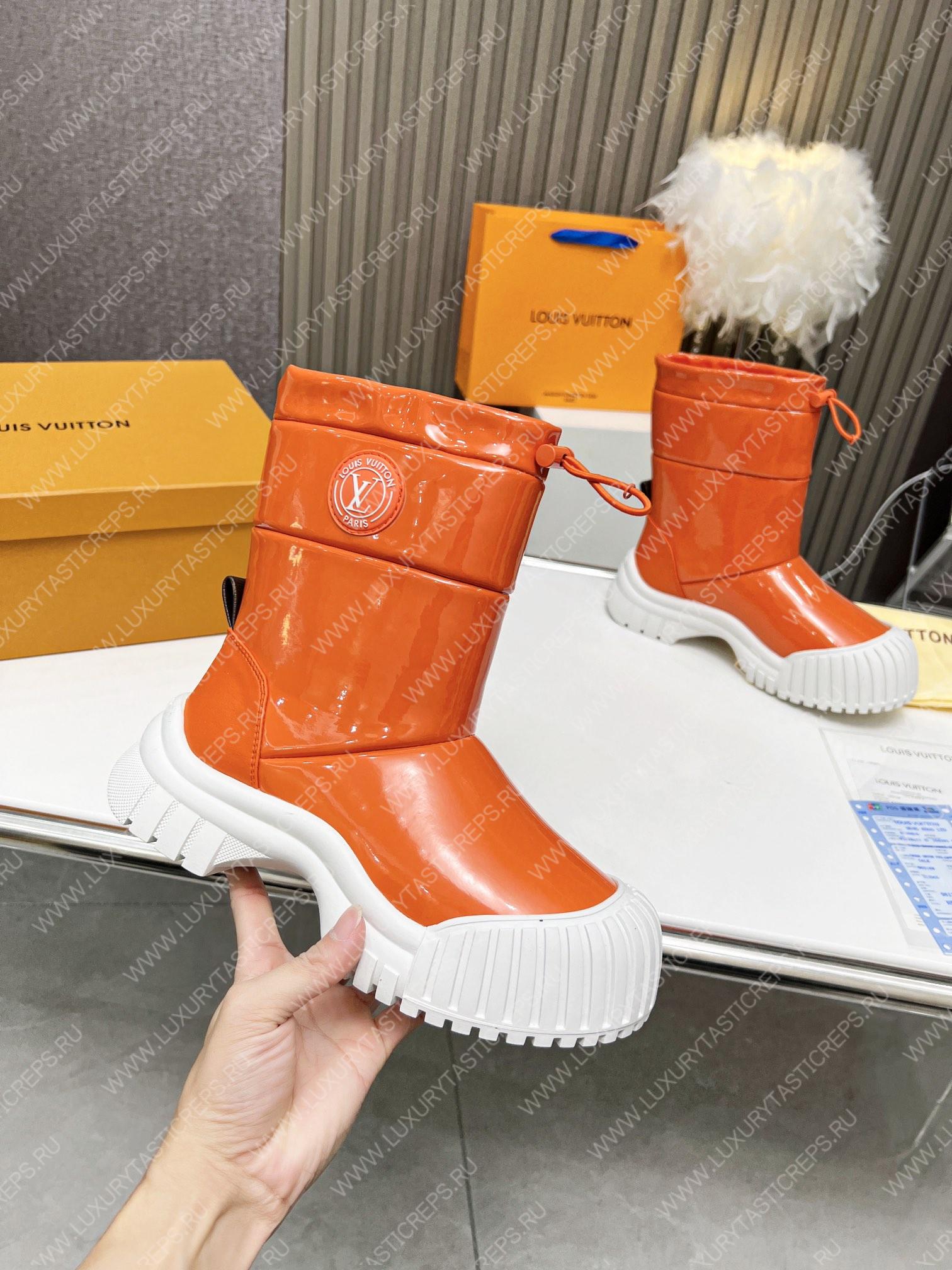 l**is V*t*n ruby flat hallf boots orange 1aalzo