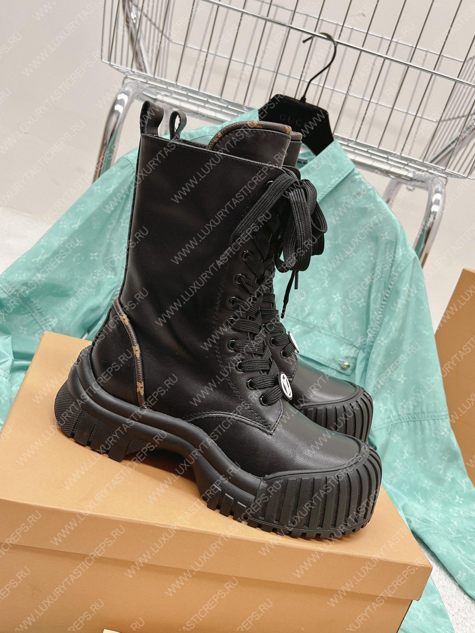 l**is V*t*n lace-up boots black 1aabc8