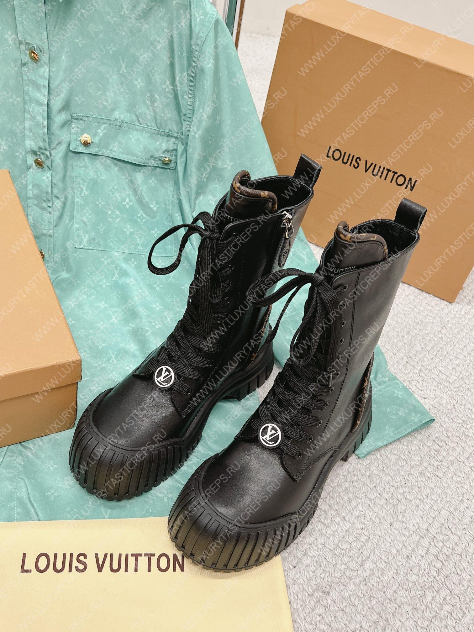 l**is V*t*n lace-up boots black 1aabc8