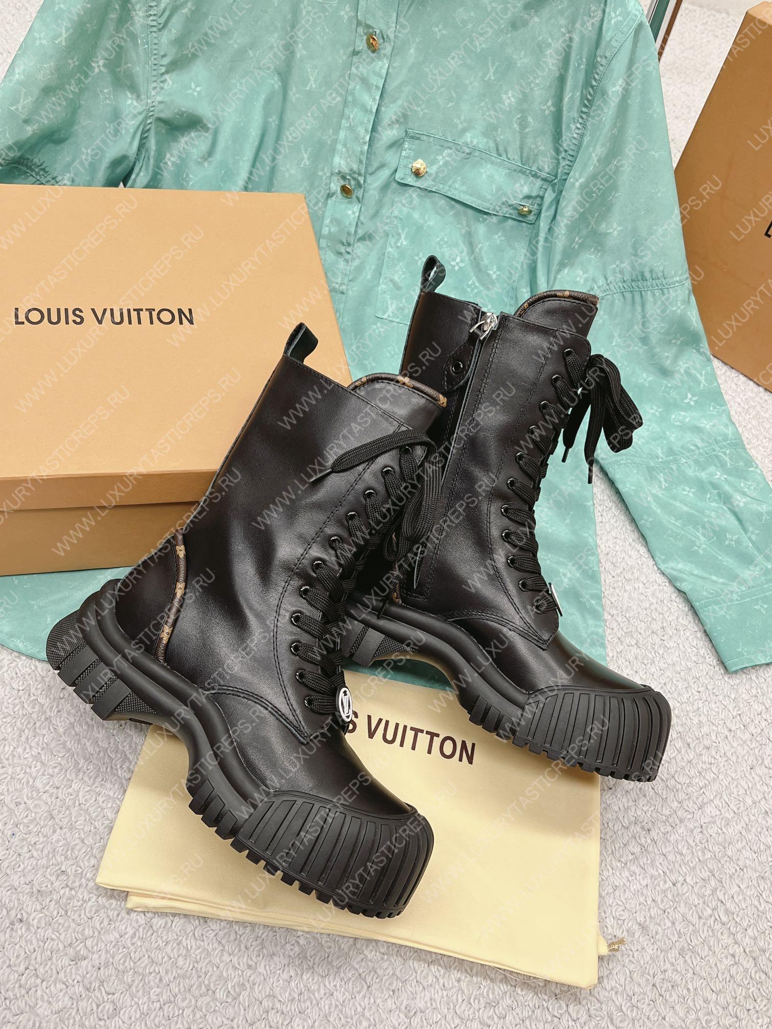 l**is V*t*n lace-up boots black 1aabc8