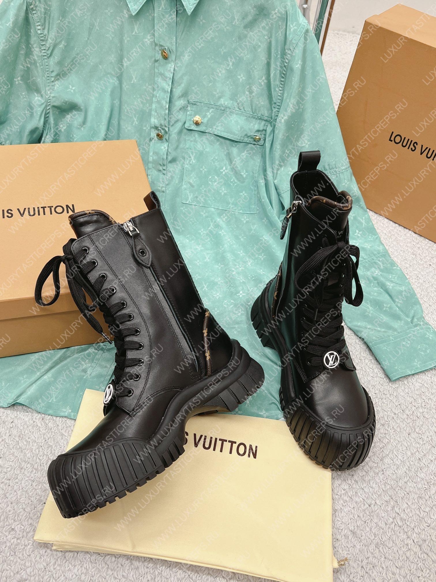 l**is V*t*n lace-up boots black 1aabc8