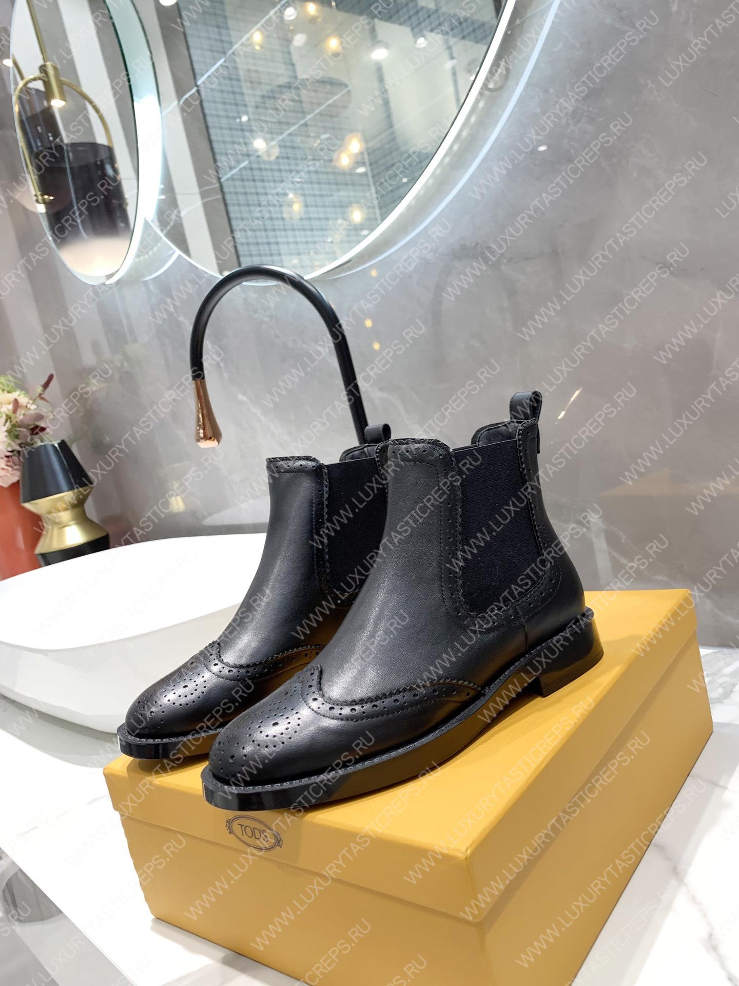 TOD’S ANKLE BOOTS BLACK XXW60C0DD50GOCB999