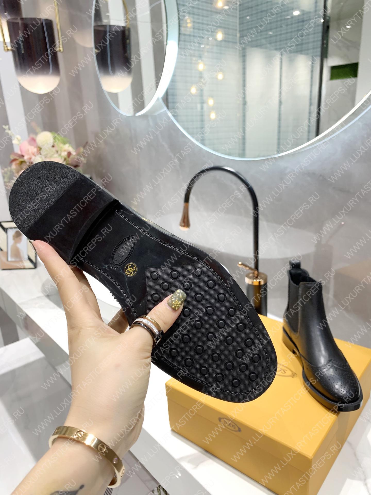 TOD’S ANKLE BOOTS BLACK XXW60C0DD50GOCB999