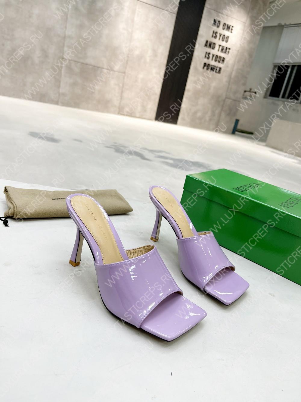 bo*te*ga Ve*ne*ta strech mule purple 610538v