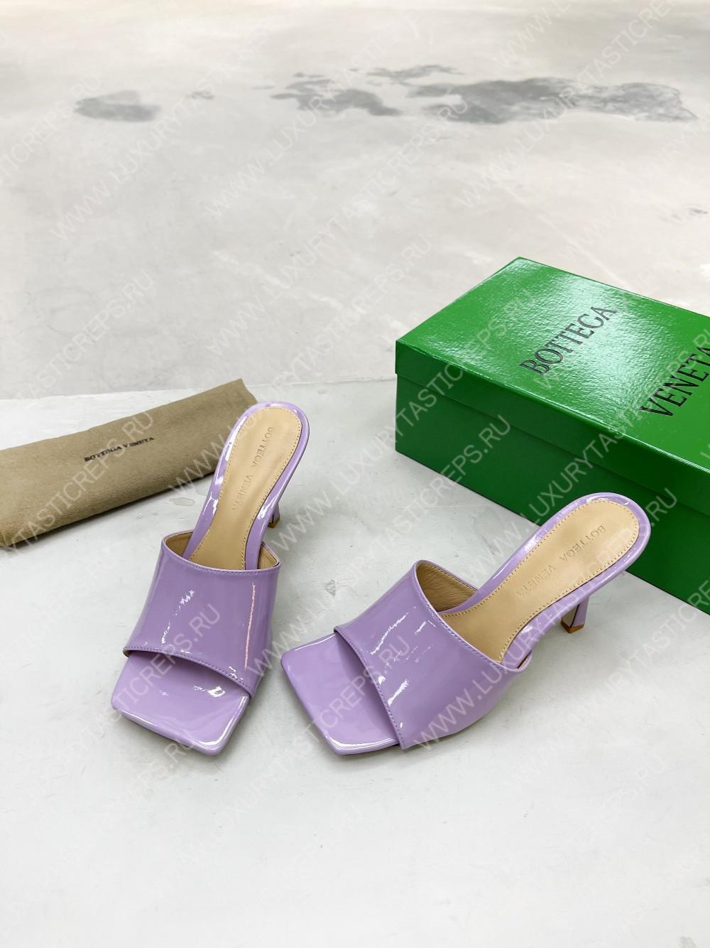 bo*te*ga Ve*ne*ta strech mule purple 610538v