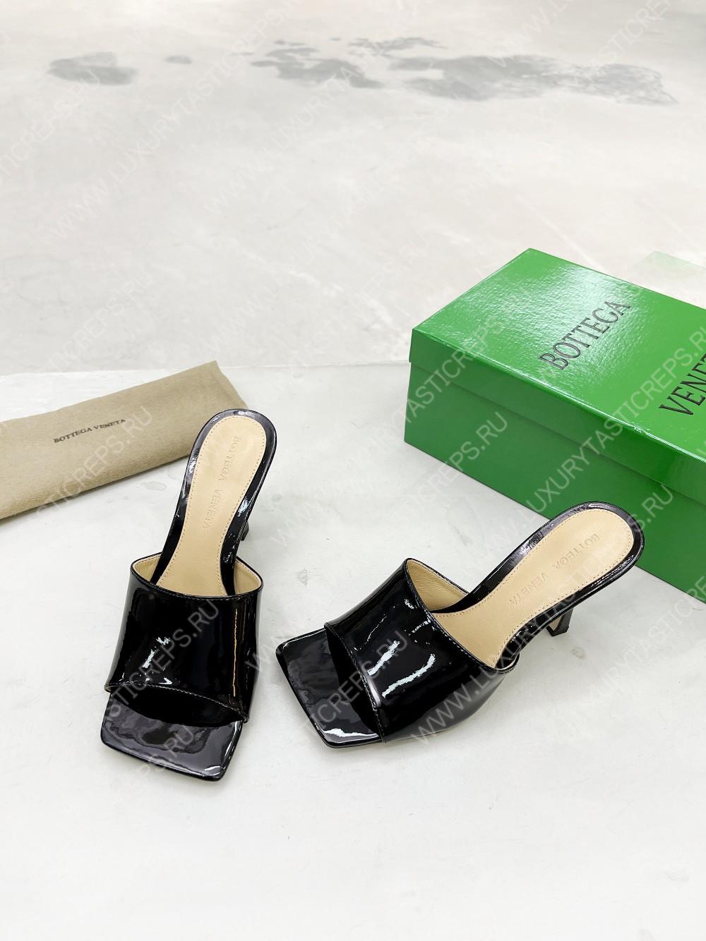 bo*te*ga Ve*ne*ta strech mule black 610538v