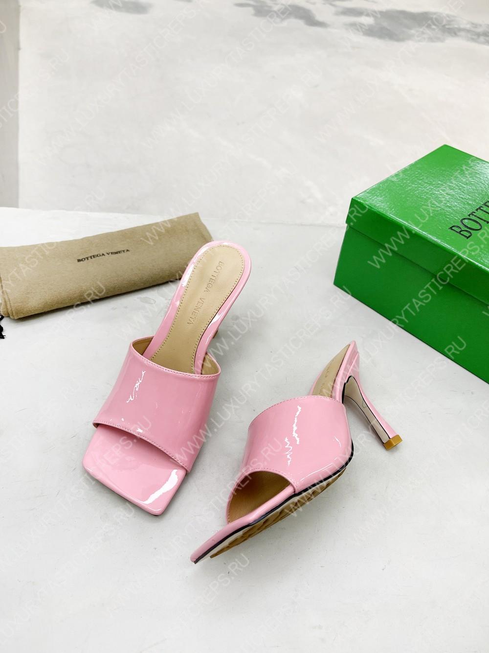 bo*te*ga Ve*ne*ta strech mule pink 610538v