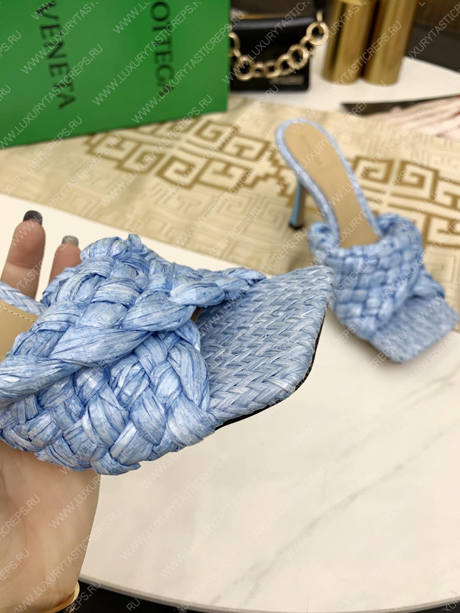 bo*te*ga Ve*ne*ta dot wave mules blue 708882v