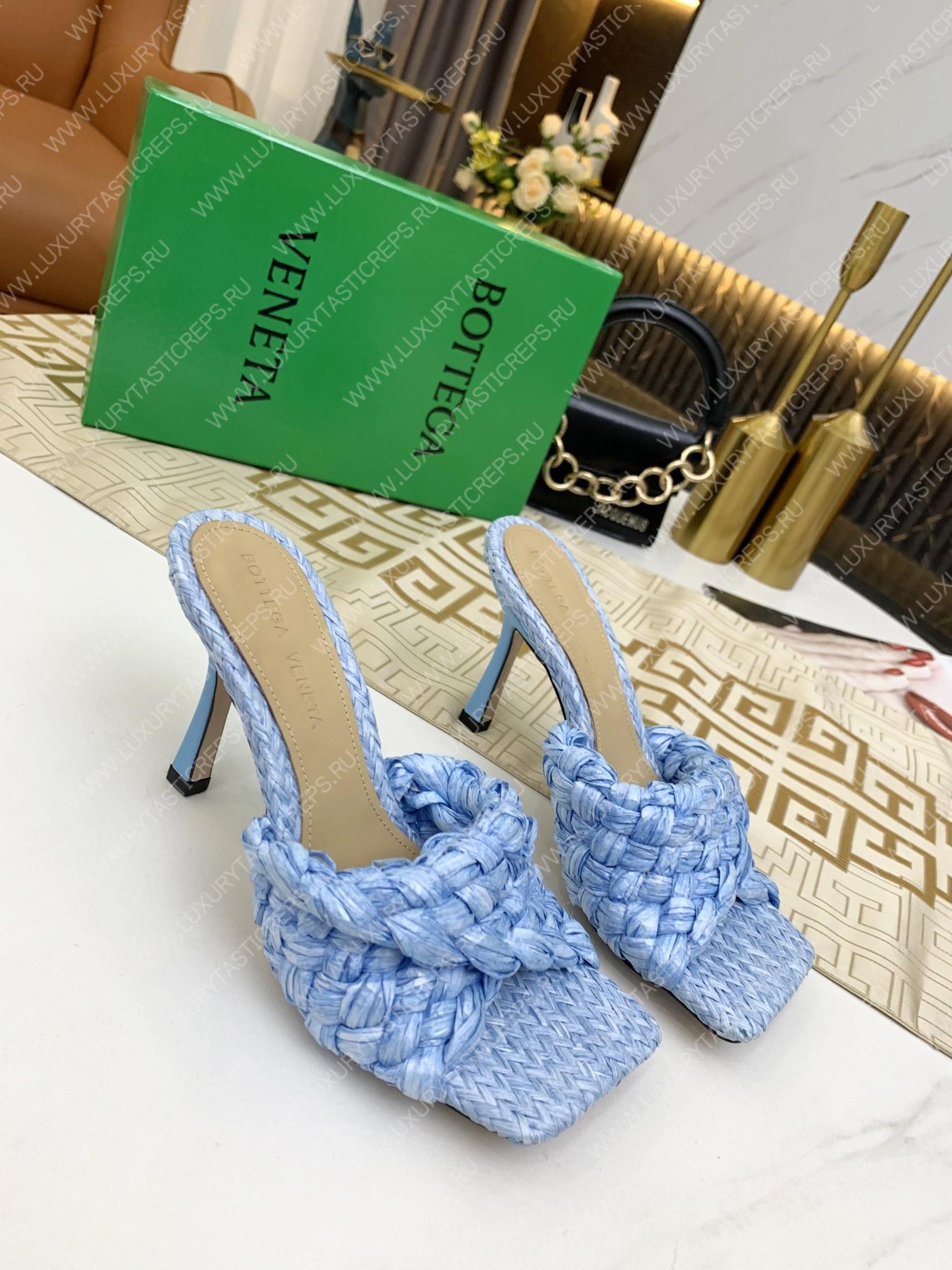 bo*te*ga Ve*ne*ta dot wave mules blue 708882v