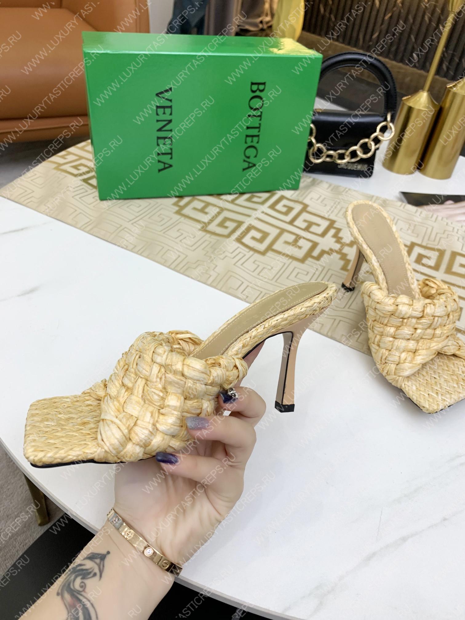 bo*te*ga Ve*ne*ta dot wave mules sugar cane 708882v