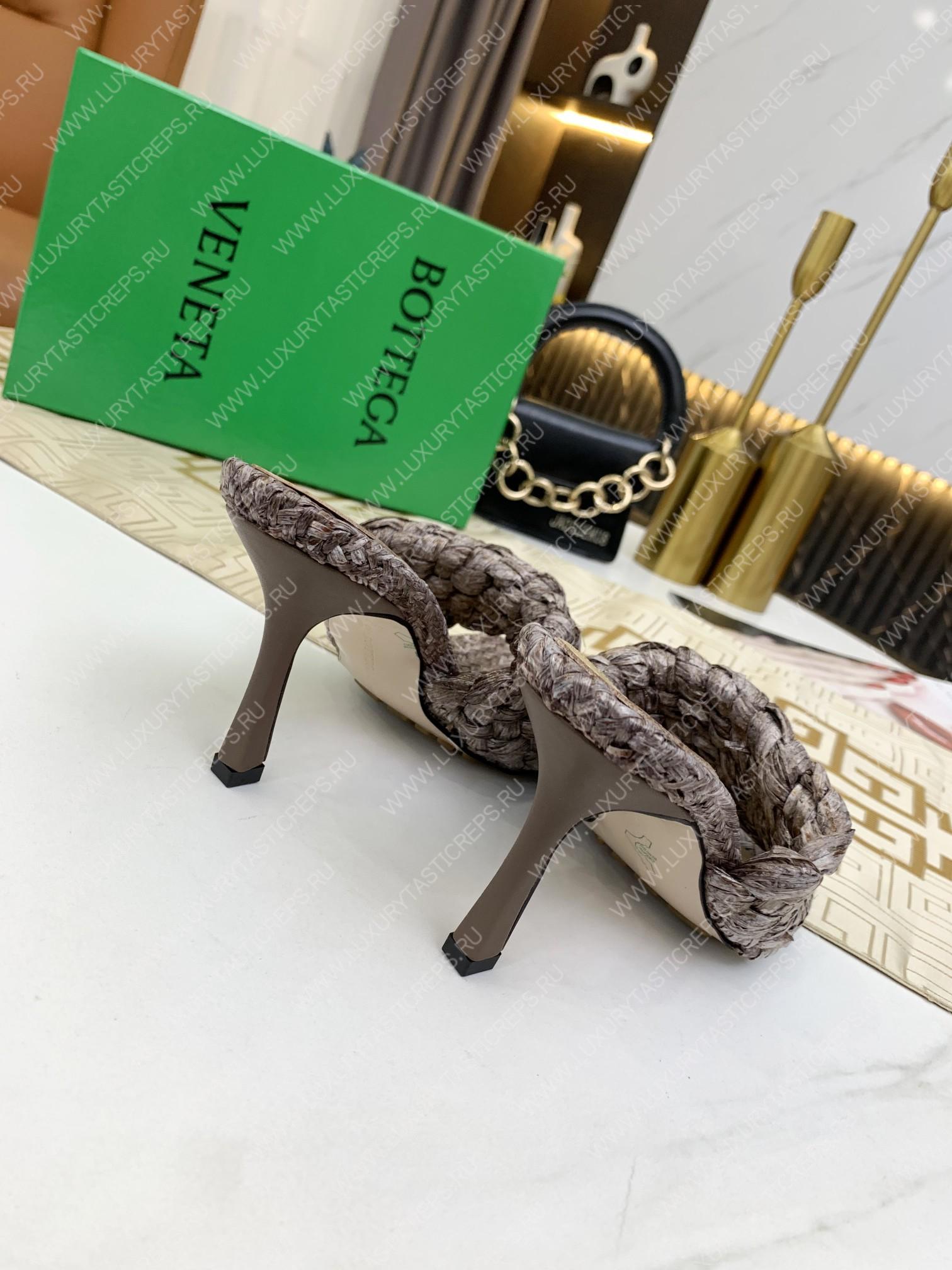 bo*te*ga Ve*ne*ta dot wave mules brown 708882v