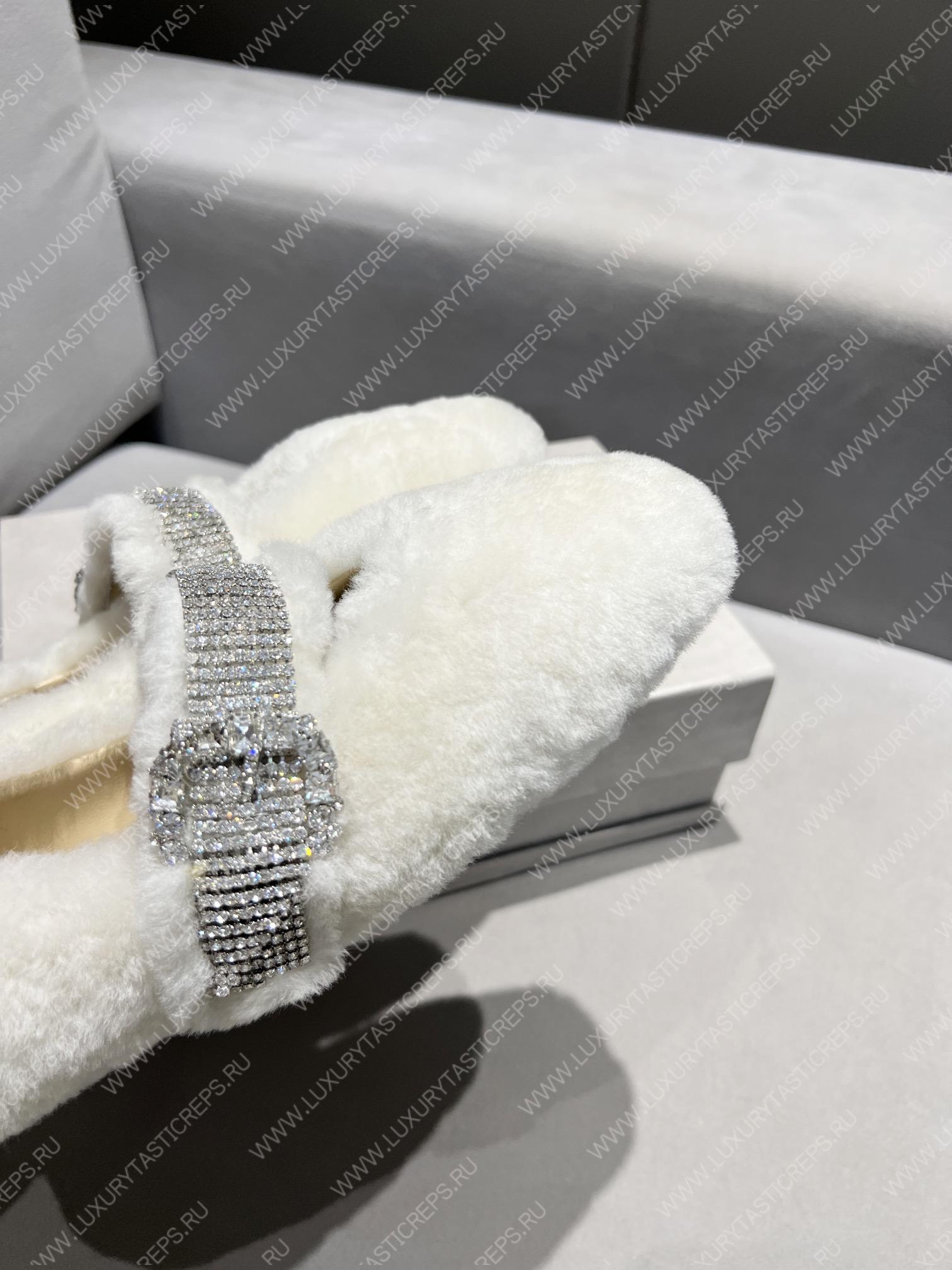 JIMMY CHOO KRISTA FLAT WHITE AS2034