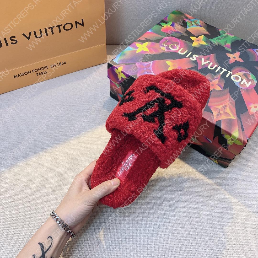 l**is V*t*n paseo flat comfort mule red/black 1a8vgh