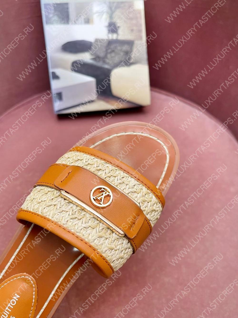 l**is V*t*n lock it flat mule cagnac brown 1aadiw