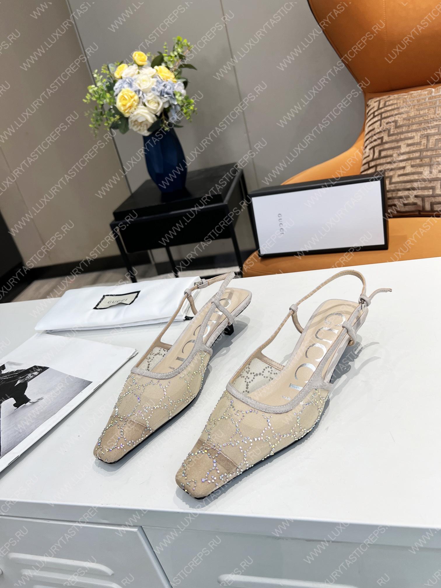 G*u*i gg slingback pump fawn 675829