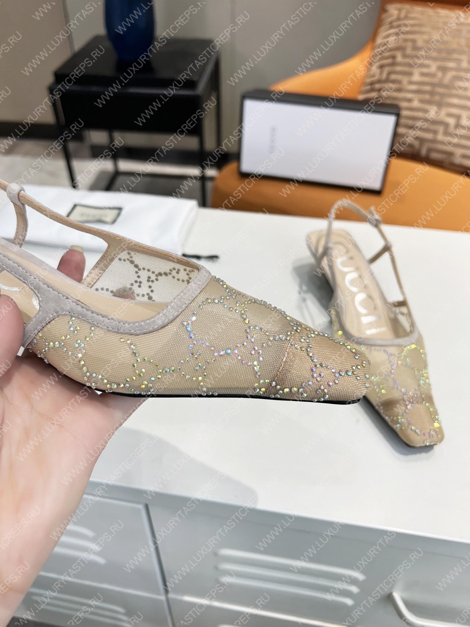 G*u*i gg slingback pump fawn 675829