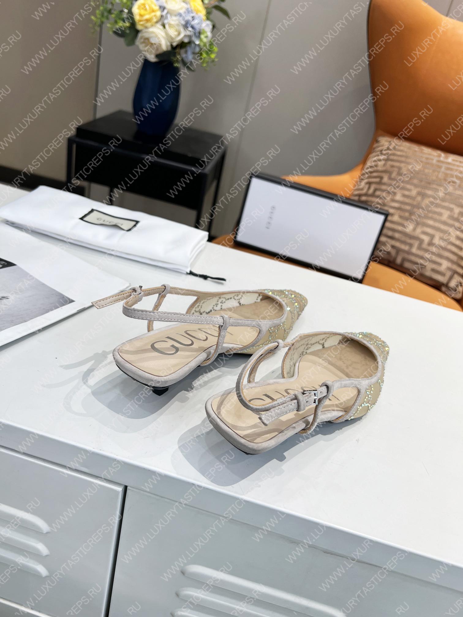 G*u*i gg slingback pump fawn 675829