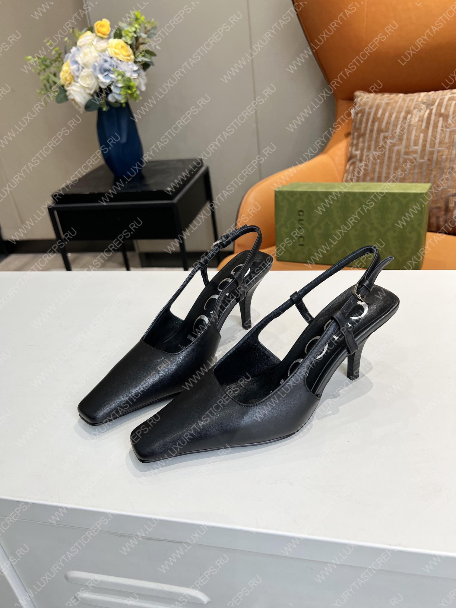 G*u*i slingback pump black 674666