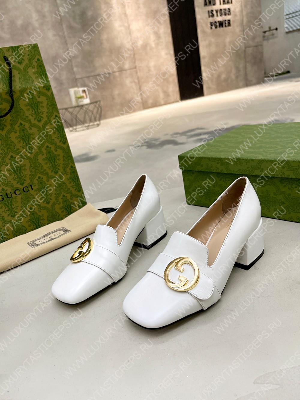 G*u*i blondie pump white 700053