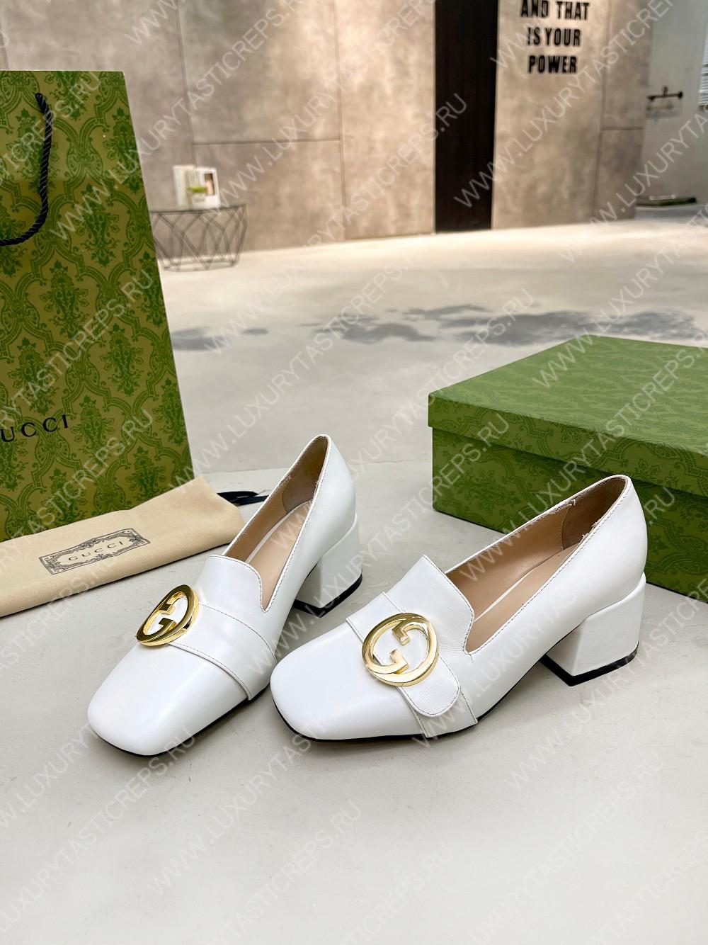 G*u*i blondie pump white 700053