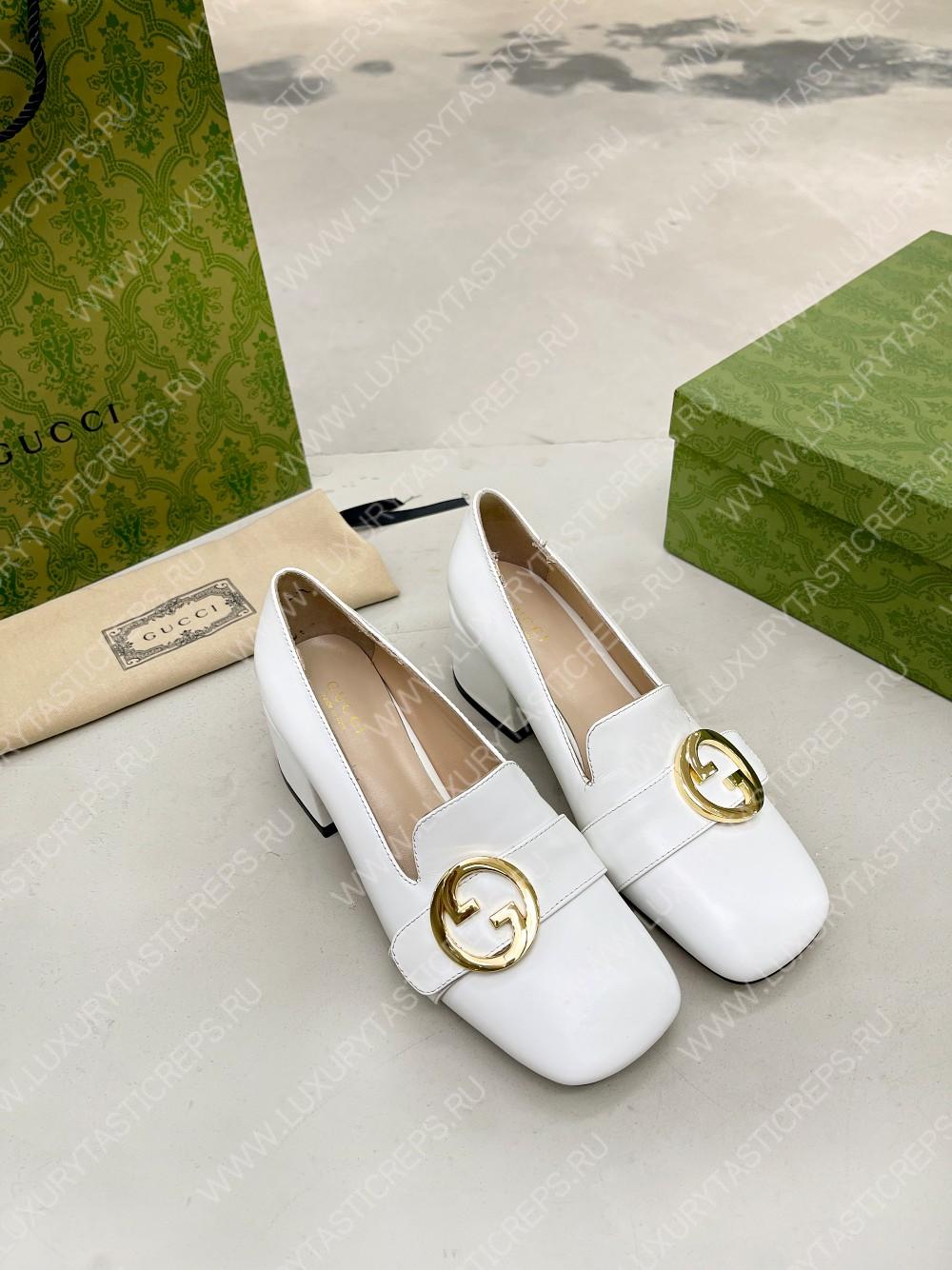 G*u*i blondie pump white 700053